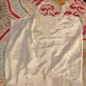 Lingerie white Alexandra Nicole lace beading